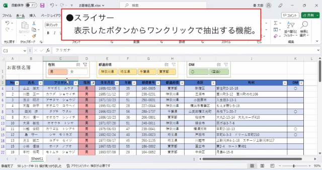 Excel講座 データベース活用編の詳細